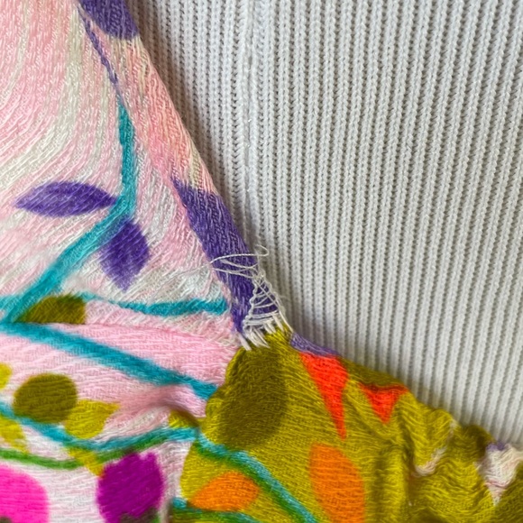 60’s 70’s Vintage Halter Floral Maxi Dress - Picture 9 of 13